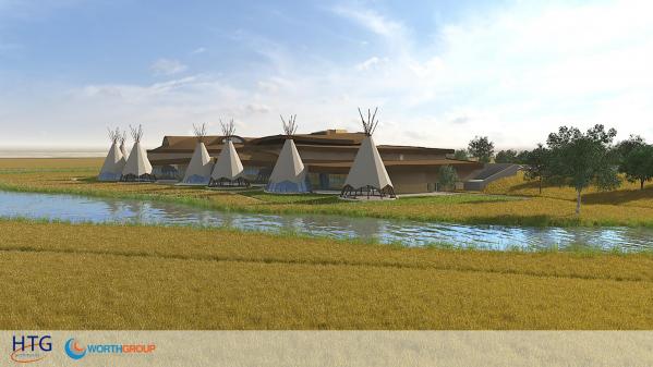 Cultural center rendering