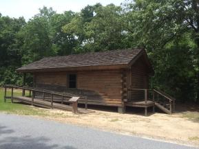 Indian trading post at fort mitchell